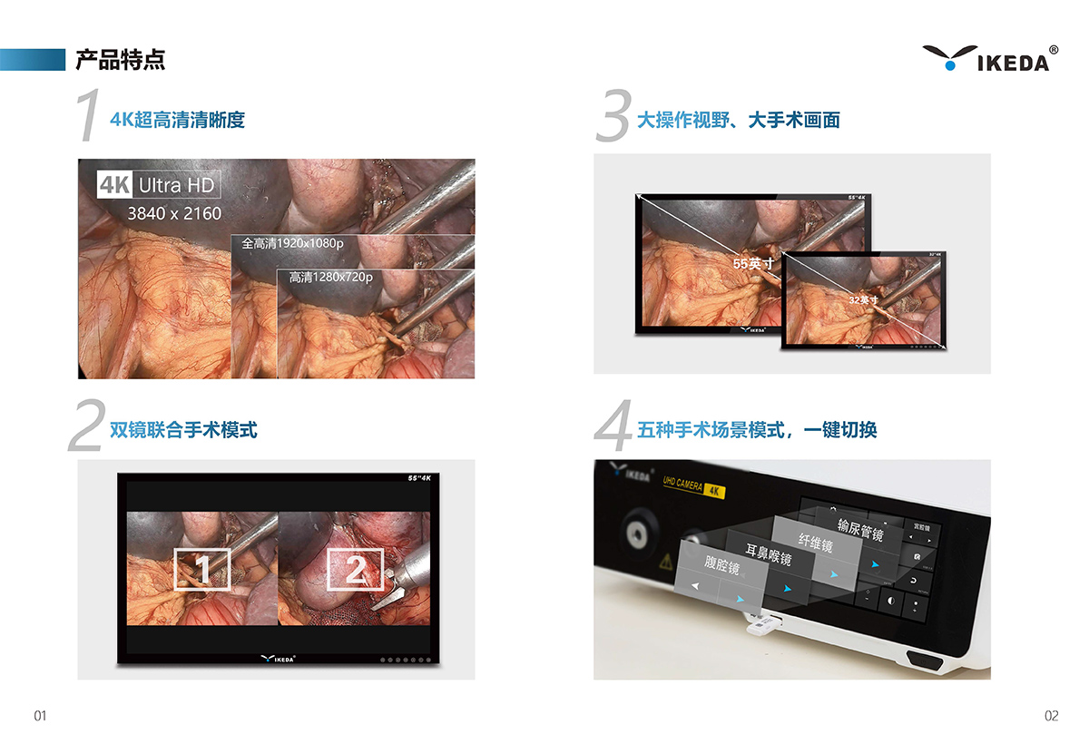 益柯達超高清4K醫(yī)用內(nèi)窺鏡攝像系統(tǒng)的優(yōu)勢有哪些？